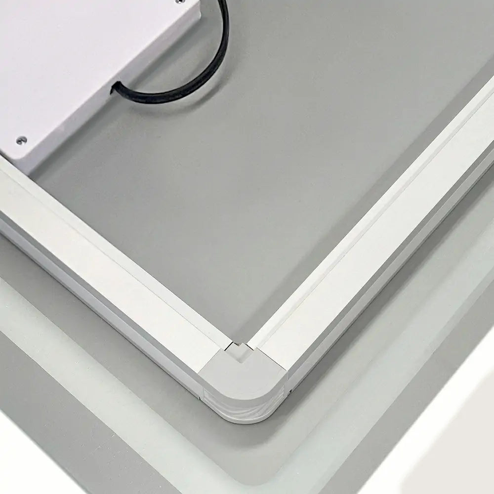 Anti-fog + 3-color Lights + 5mm HD Bathroom Mirror 35"Wx23"H