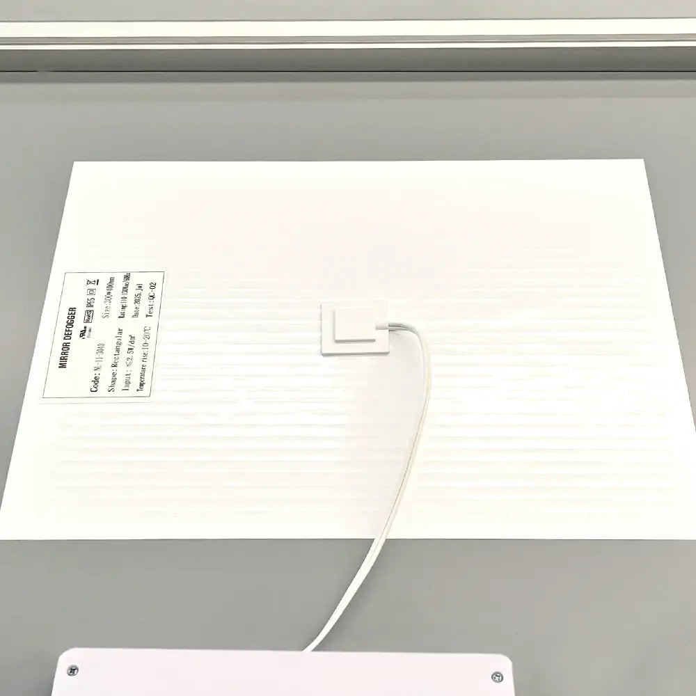 Anti-fog + 3-color Lights + 5mm HD Bathroom Mirror 35"Wx23"H