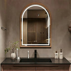 Custom Home Glow Arch LED Mirror
