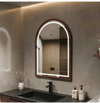 Custom Home Glow Arch LED Mirror