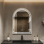 Custom Home Glow Arch LED Mirror