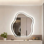 Mossy Irregular LED Mirror