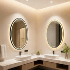 Custom Solina Oval LED Mirror