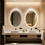 Custom Solina Oval LED Mirror