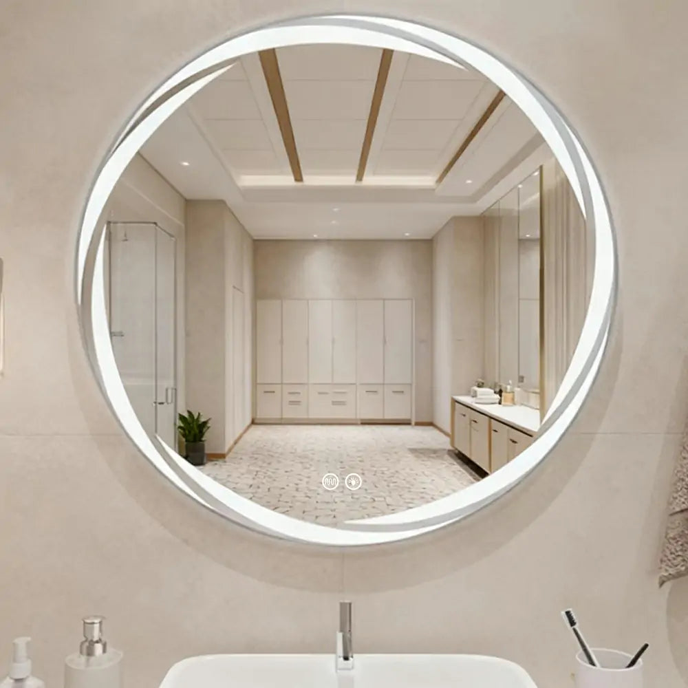 Custom Radiance Round LED Mirror